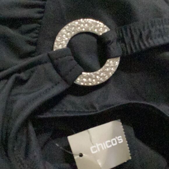 New. Black one shouldered one piece swimsuit. Size 10. Retails $164 - Picture 8 of 8